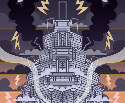 A Mountain Of Rimowa